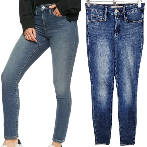 Athleta Sculptek Mid-rise Skinny Jean Climbing Hiking Travel Sculpting 2 - Picture 1 of 11